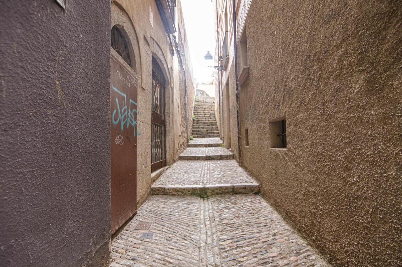 Apartamento Tr Auriga En El Barri Vell Girona Exteriör bild